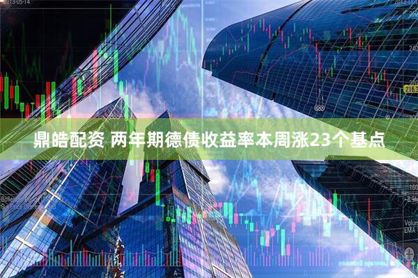鼎皓配资 两年期德债收益率本周涨23个基点